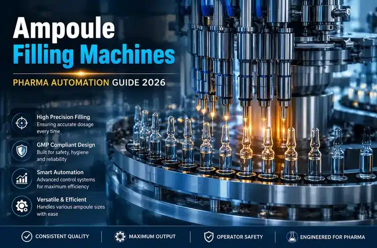 Best Ampoule Filling Machines for Pharmaceutical Manufacturing in 2026 Hero Image Thumbnail
